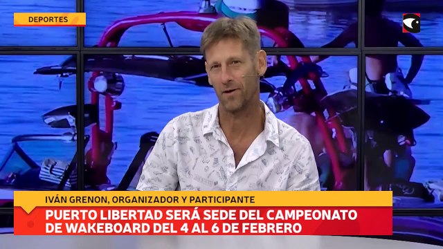 Puerto Libertad será sede del campeonato de wakeboard del 4 al 6 de febrero