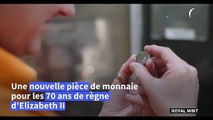 Royaume-Uni: une nouvelle pièce de monnaie pour les 70 ans de règne d'Elizabeth II