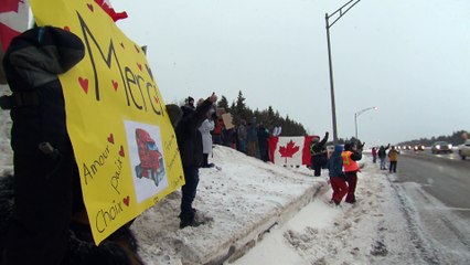 Convoi de camionneurs 2  28 janvier 2022