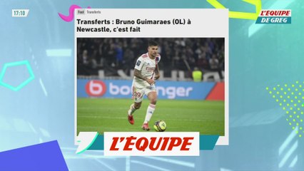 Guimaraes (OL) à Newcastle, c'est fait - Foot - Transferts - ANG