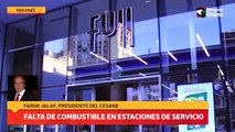 Falta de combustible en estaciones de servicio