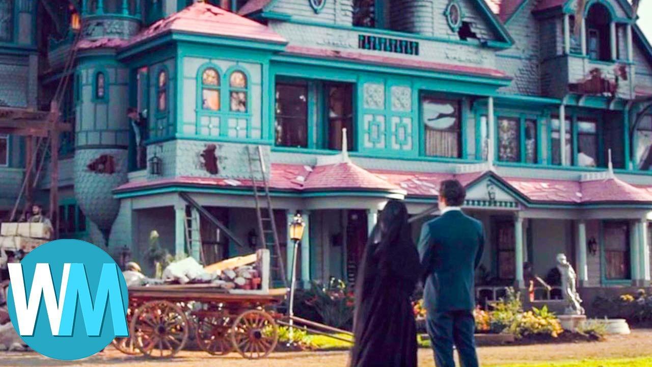 TOP 10 des MAISONS HANTÉES de films inspirés de...