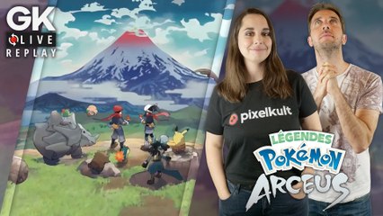 [GK Live Replay] Puyo et Luma en prennent plein les yeux sur Légendes Pokémon : Arceus
