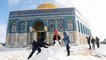 Jérusalem, Syrie, Liban... les images du rare épisode neigeux qui a touché le Proche-Orient