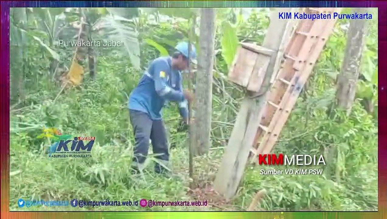 Sempat Bikin Khawatir Warga Pasawahan, Tiang Listrik Miring Milik PLN Kini Sudah Diperbaiki