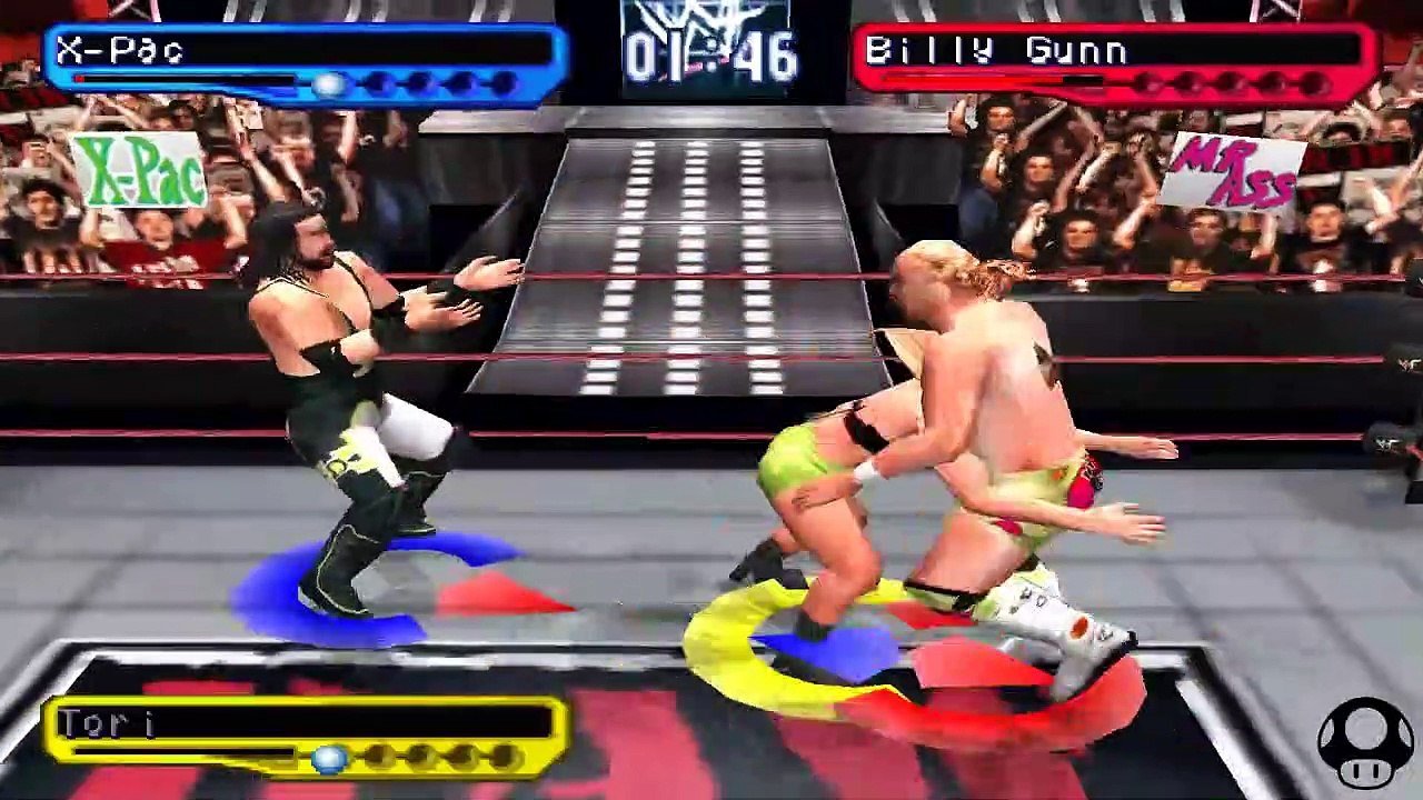 WWF Smackdown! 2 X-Pac vs Billy Gunn