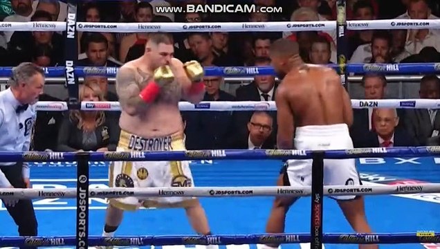 27 -01-2022 Andy Ruiz (USA) vs Anthony Joshua (England) | KNOCKOUT, BOXING fight, HD, 50 fps