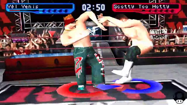WWF Smackdown! 2 Val Venis vs Scotty Too Hotty