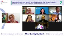 Sommet mondial sur la santé mentale - 5-6 octobre 2021 - Atelier 7 (FR)