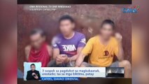3 suspek sa pagdukot sa magkakaanak sa Davao Oriental, arestado; isa sa mga biktima, patay | Saksi