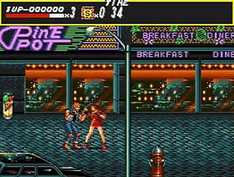 Streets of Rage online multiplayer - megadrive