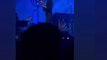 Concert de Carla Bruni, le 26 janvier 2022, à l'Olympia, à Paris. Vidéo partagée par Tristane Banon sur Instagram.