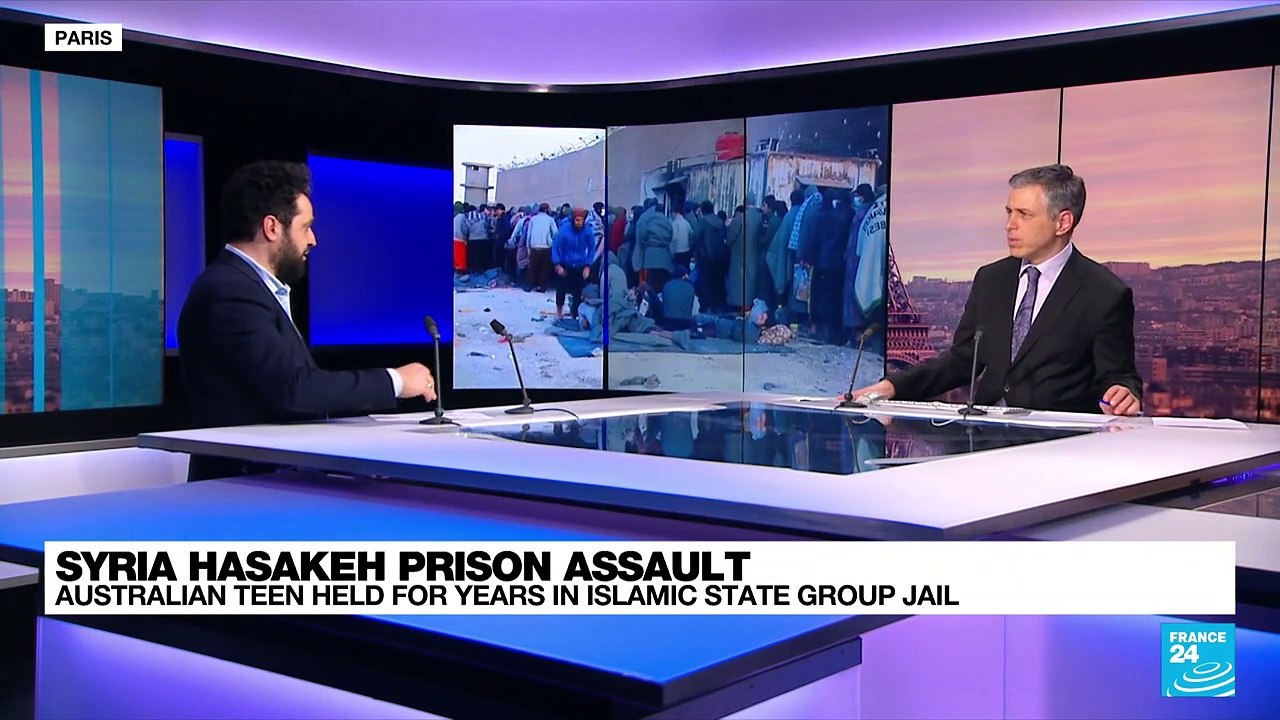 Syria Hasakeh prison assault: Australian teen held for years in Islamic State group jail