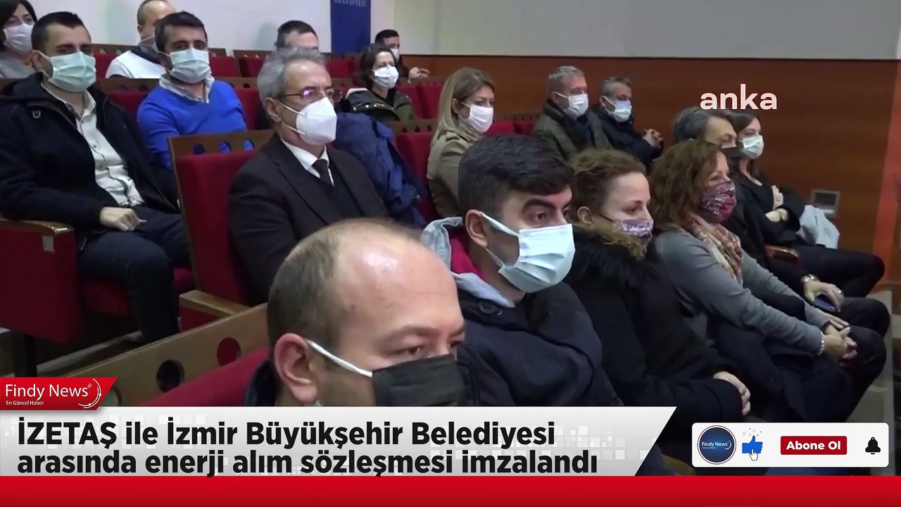İZETAŞ ile İzmir Büyükşehir Belediyesi arasında enerji alım sözleşmesi imzalandı