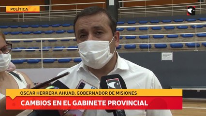 Cambios en el gabinete provincial