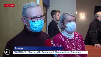 POLITIQUE / Meeting d'Eric Zemmour à Chaumont-sur-Tharonne