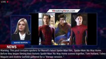 Tom Holland, Tobey Maguire and Andrew Garfield Had a 'Therapy Session' Before Spider-Man Filmi - 1br