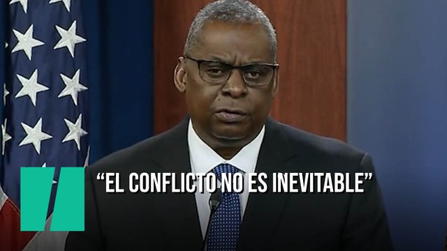 El Secretario de Defensa de Estados Unidos: El conflicto no es inevitable