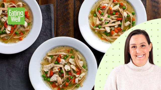 The Easiest-Ever Homemade Chicken Noodle Soup | Freezer Meals For Slow Cooker | Prep School