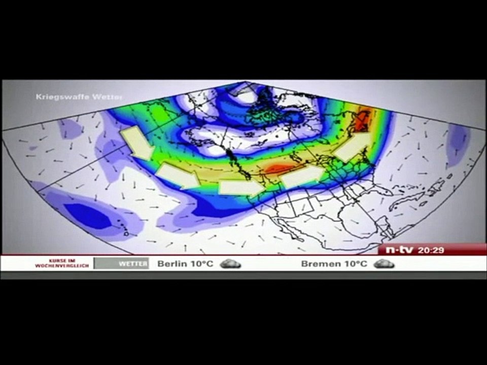 Kriegswaffe Wetter - zensierte NTV Doku