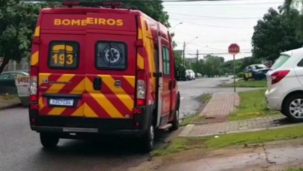 Homem sofre ferimento na cabeça após cair dentro de casa