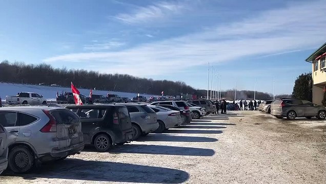 Le convoi de la liberté a attiré des milliers de citoyens