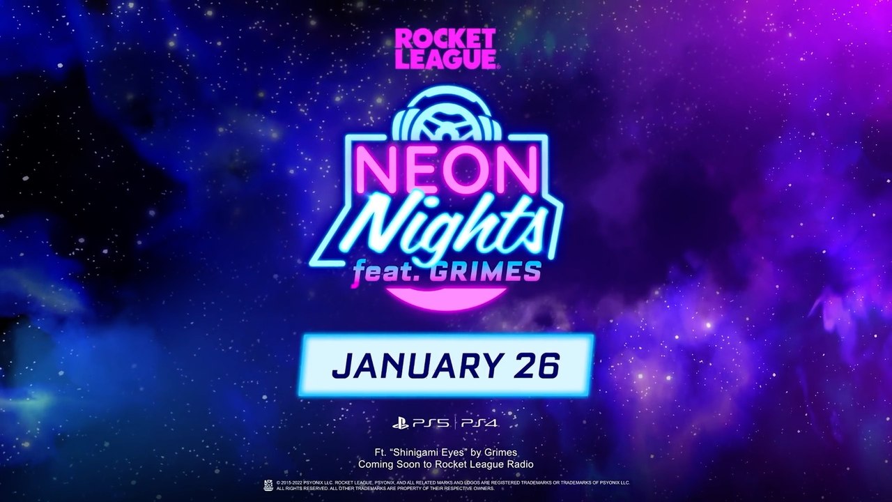 Rocket League - Neon Nights PS