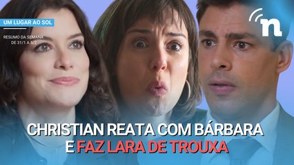 m Lugar Ao Sol: Bárbara sofre acidente e impede Christian de viver romance com Lara
