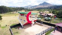 La 'Casa Loca' al revés, la nueva atracción turística de Colombia