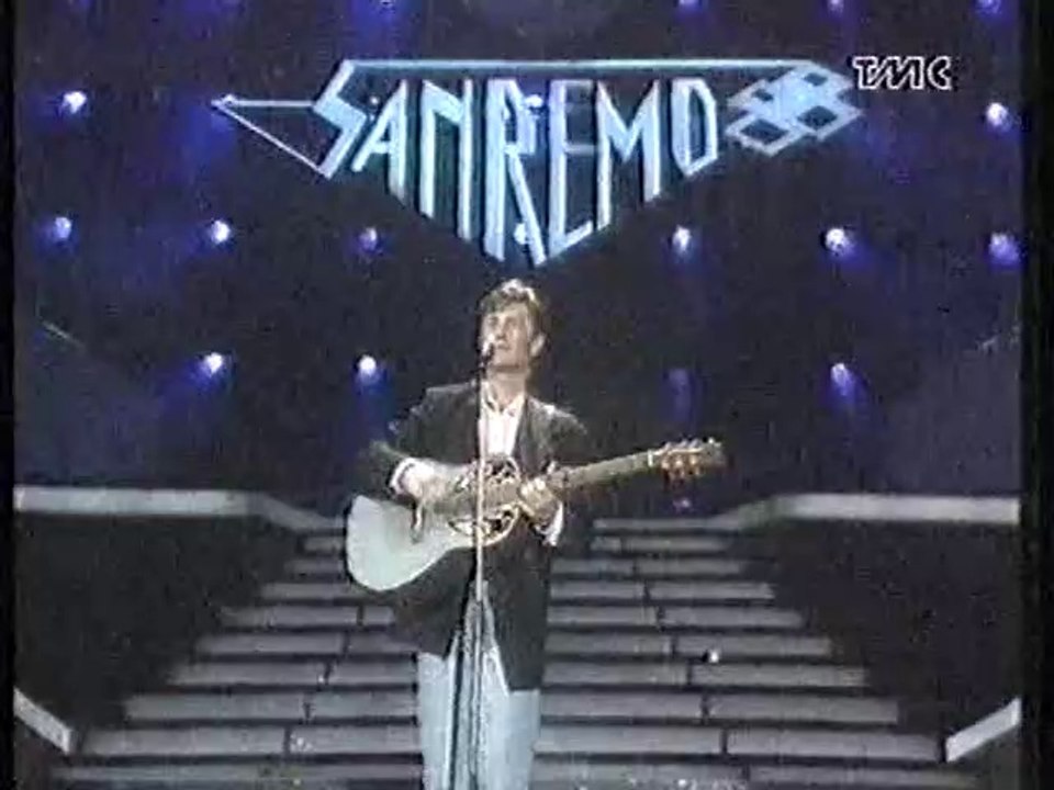 Sanremo 1988 Ron * IL mondo avrà una Grande anima