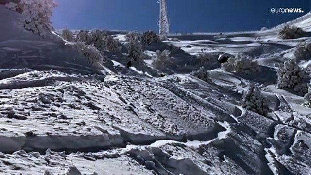 Лыжи в горах Кипра