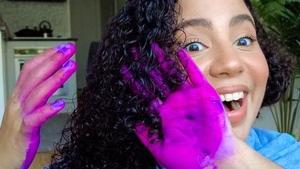 Color serum temporarily dyes your hair