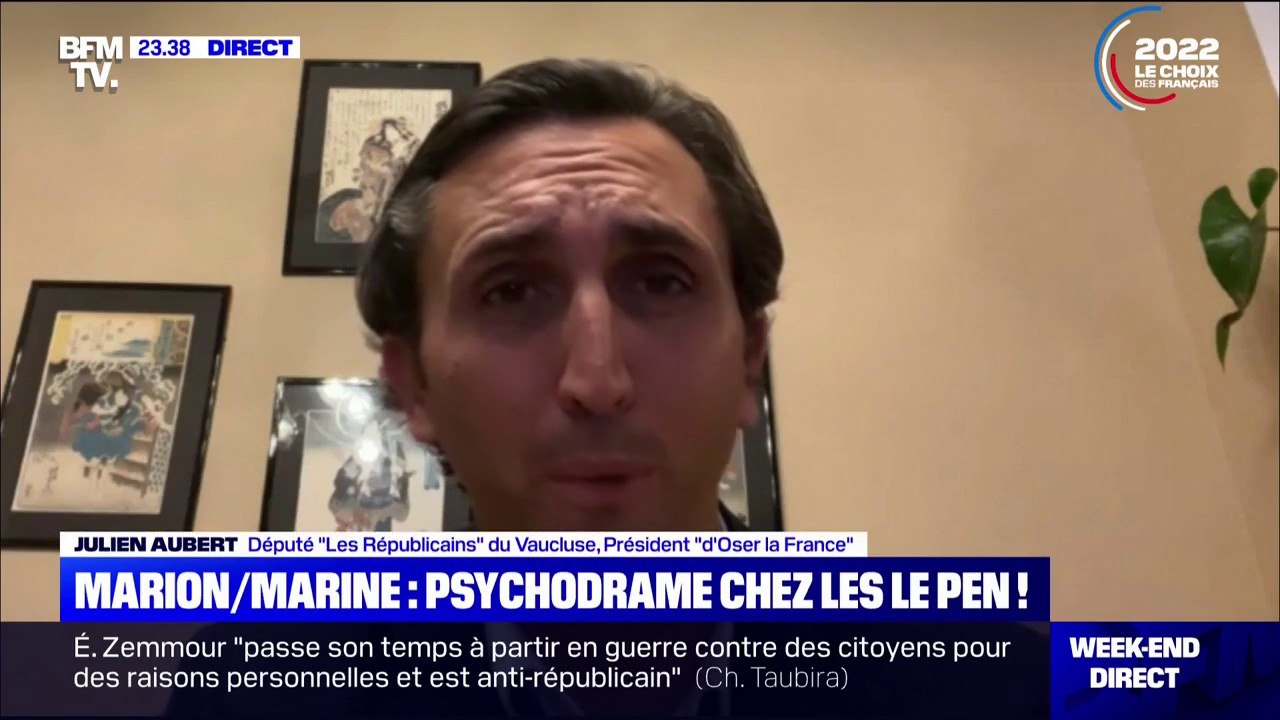 Julien Aubert: "Si j'avais eu envie d'aller chez Macron, chez Marion Maréchal Le Pen ou ailleurs, je l'aurais déjà fait"