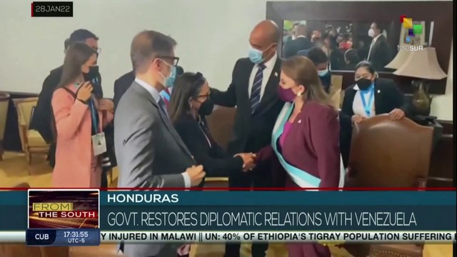 FTS 18:30 28-01: Honduras restores diplomatic relation with Venezuela