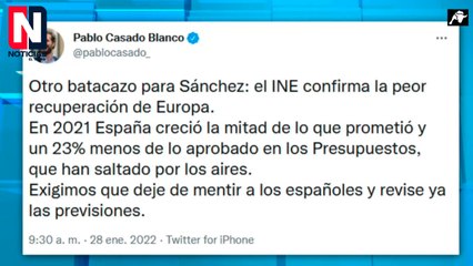 Las cifras oficiales sobre el PIB vuelven a desmontar las cuentas del Gobierno