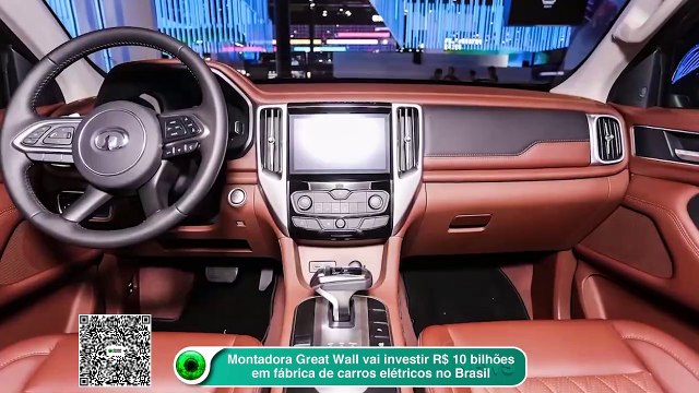 Montadora Great Wall vai investir R$ 10 bilhões em fábrica de carros elétricos no Brasil
