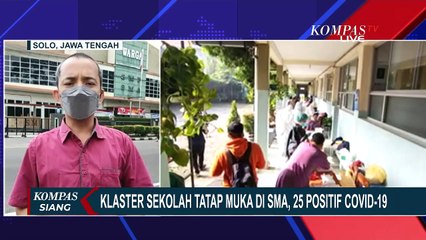 Download Video: Ratusan Siswa & Guru Laksanakan Tes Usap Massal di SMA Warga Solo, 25 Orang Positif Covid-19