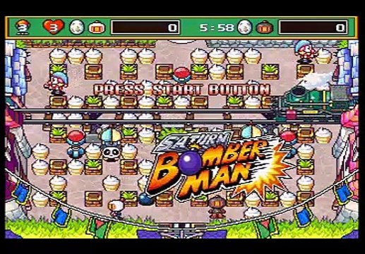 Saturn Bomberman online multiplayer - saturn