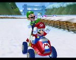 GameCube Gameplay - Mario Kart Double Dash - 50cc Star Cup Grand Prix - Mario and Luigi