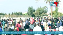 La manifestation de soutien au peuple du Mali  sur les sanctions impopulaires et illegales de la CEDEAO et de l'UEMOA