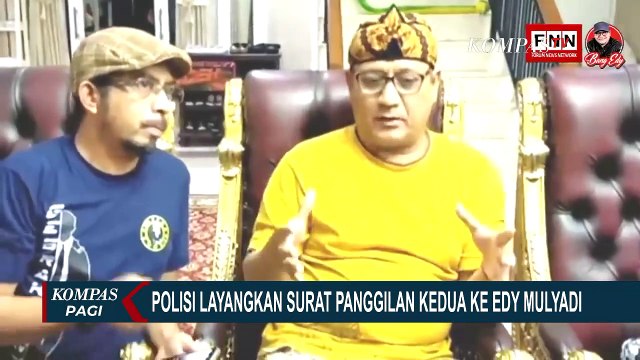 Bareskrim Polri Layangkan Panggilan Kedua pada Edy Mulyadi Soal Kasus Ujaran Kebencian