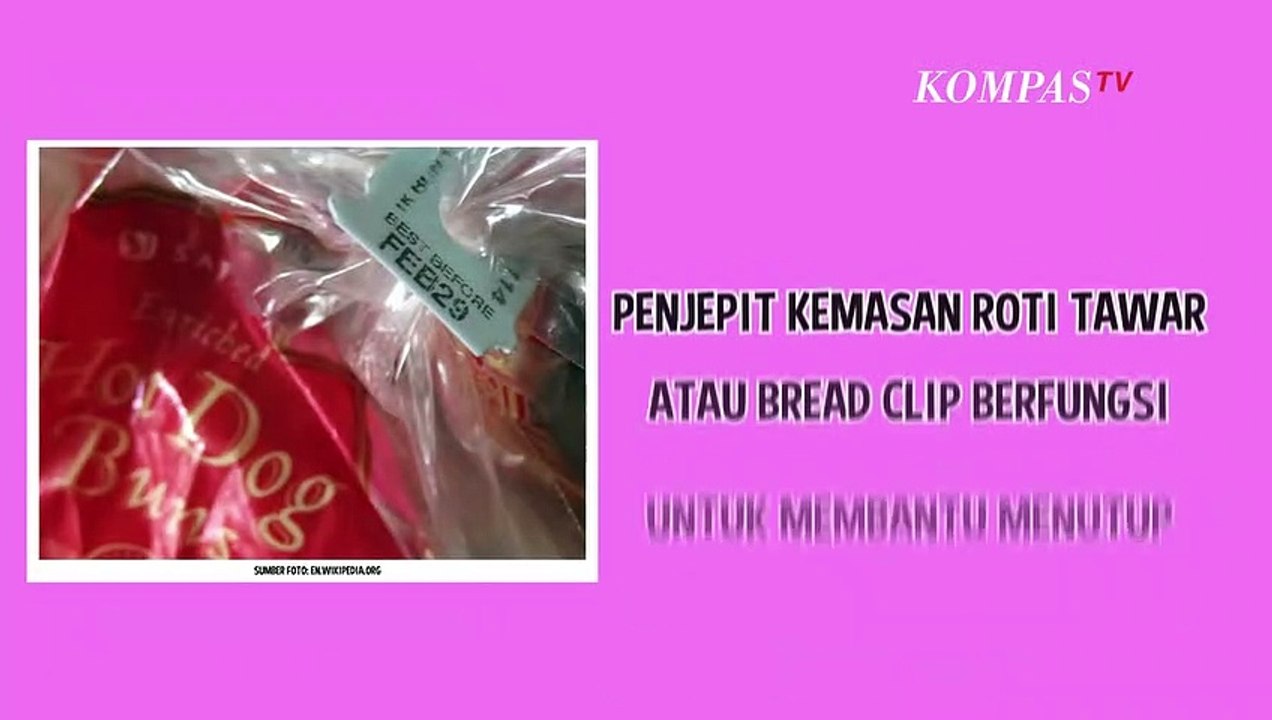 Penjepit Kemasan Roti Tawar Punya Warna Berbeda-beda, Apa Artinya?