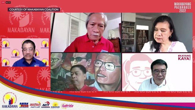 Makabayan coalition holds press conference