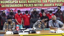 Polres Metro Jakarta Pusat Berhasil Gagalkan Peredaran Narkotika Jenis Sabu di Depok Jawa Barat