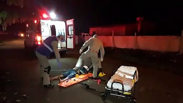 Após ser agredido na cabeça, homem sofre convulsão no Bairro Periolo