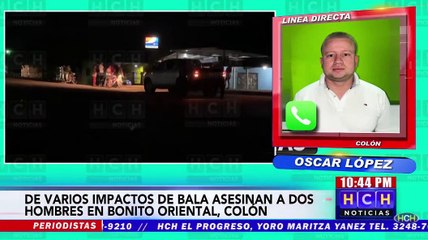 De varios impactos de bala le quitan la vida a un hombre en Bonito Oriental, Colón