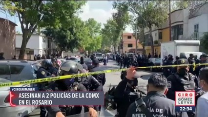 Dos policías fueron asesinados durante operativo por narcomenudeo en Azcapotzalco