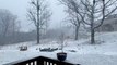 Snow coats the Southeast on its way to bury New England