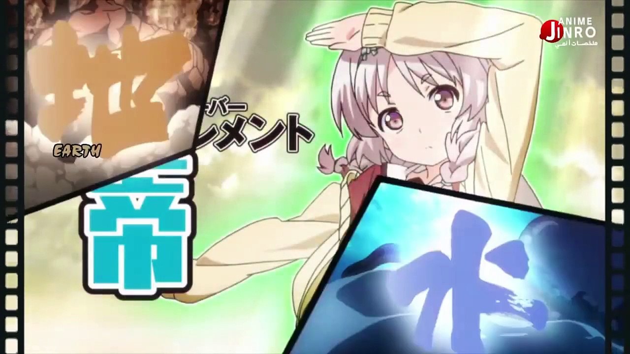ولد و 4 بنات بيحاولوا يخفوا قوتهم عن باقي الطلاب   ملخص انمي Inou-Battle wa Nichijou القسم 1️⃣