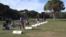 SPOR Golf Milli Takımı hazırlıklarını Belek'te sürdürüyor